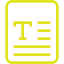 answer from text content
